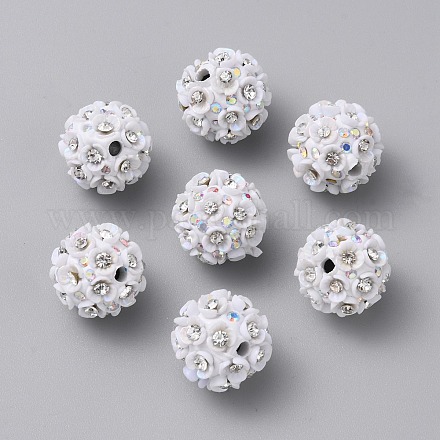 Бусины из полимерной глины  CLAY-WH20005-003A-1