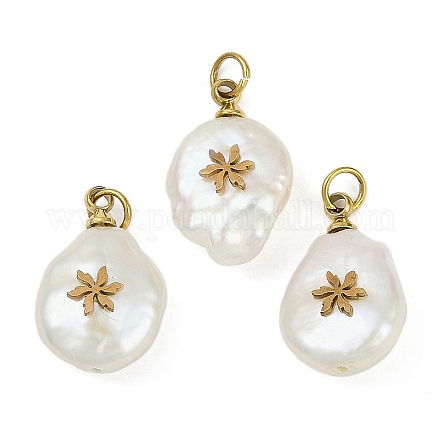 Натуральные кеши жемчужные подвески STAS-Z136-01G-05-1