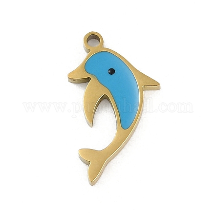 Подвески из нержавеющей стали 304 с эмалью STAS-I325-058G-1