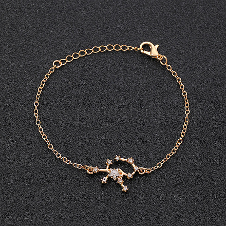 12 браслет созвездия сплава со стразами WG43B2B-02-1