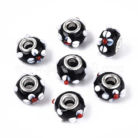 Бусины лэмпворк европейского стиля  X-LAMP-Q029-03K-1