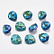 Faceted K9 Glass Rhinestone Charms, Imitation Austrian Crystal, Drop, Bermuda Blue, 10x8x4.5mm, Hole: 1.2mm