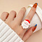 Christmas Cartoon Resin Finger Rings, Santa Claus, Inner Diameter: 17mm