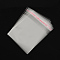 OPP Cellophane Bags, Small Jewelry Storage Bags, Self-Adhesive Sealing Bags, Rectangle, Clear, 10x8cm, Unilateral Thickness: 0.035mm, Inner Measure: 7.5x8cm