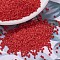 MIYUKI Delica Beads, Cylinder, Japanese Seed Beads, 11/0, (DB0727) Opaque Vermillion Red, 1.3x1.6mm, Hole: 0.8mm, about 2000pcs/bottle, 10g/bottle
