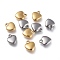 304 Stainless Steel Charms, Heart, Mixed Color, 7.5x6.5x2.7mm, Hole: 1mm
