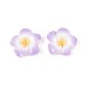 Кабошоны из непрозрачной смолы в виде цветка плюмерии CRES-T025-30E-02-1