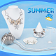 Наборы украшений на тему океана&nbsp;SJEW-GA0001-05-4
