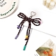 Полиэстеровая плетеная веревка бант подвесные украшения PW-WG70E10-05-1