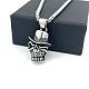 Ожерелья с подвеской из нержавеющей стали в виде черепа YJ0798-2