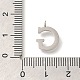 Подвески из нержавеющей стали 304 с микропаве из кубического циркония STAS-H228-06P-G-3