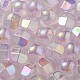 УФ-покрытие светящиеся прозрачные акриловые бусины OACR-P010-01D-3