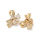 Латунные микро проложить кубического циркония подвески KK-Z136-51G-2