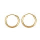 Латунные серьги обруча EJEW-F378-02G-2