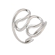 Кольца из нержавеющей стали 304 для женщин RJEW-A079-08A-P-4