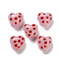 Эмалевые бусины ручной работы в технике лэмпворк&nbsp;LAMP-B030-02A-02