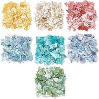 105 г 7-х цветных натуральных кабошонов из ракушек абалона/пауа&nbsp;MRMJ-FH0001-19