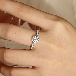 925 перстень из стерлингового серебра с кубическими цирконами для женщин SK3034-4