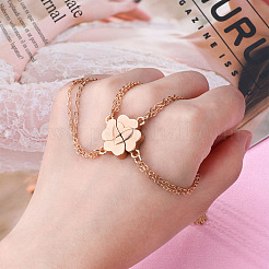 Кулон в виде клевера из сплава с магнитами&nbsp;FS-WGB14F7-02