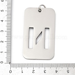 Подвески из нержавеющей стали 304&nbsp;LS-STAS-M115-01P-N