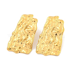 Ионное покрытие (ip) серьги-гвоздики из нержавеющей стали 304 для женщин EJEW-A111-05G