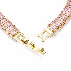 Классический теннисный браслет из кубического циркония ZIRC-S067-073G-NF