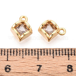 Латунные микро проложить кубического циркония подвески&nbsp;KK-N263-65G