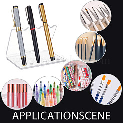 Подставка для акриловых карандашей и кистей для макияжа&nbsp;AJEW-WH0314-18-WH