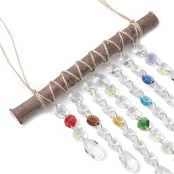 Стеклянные каплевидные и восьмиугольные бусины&nbsp;HJEW-JM04541