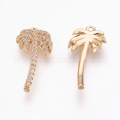 Латунные микро проложить кубического циркония подвески&nbsp;X-ZIRC-Q014-032G