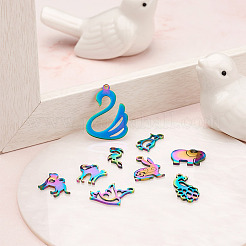 18 шт. 9 подвески из нержавеющей стали 201 STAS-BT0001-10