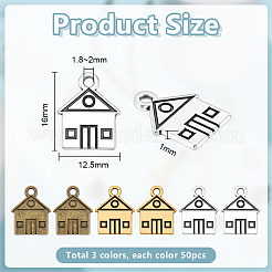 150 шт. 3 цвета подвески из сплава в тибетском стиле&nbsp;FIND-GA0008-24