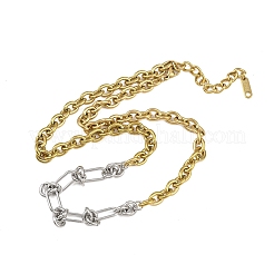 Цепочки из нержавеющей стали 304&nbsp;NJEW-L470-01GP