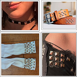 500 шт. 4-х цветные латунные шпильки-заклепки&nbsp;KK-SP0002-54