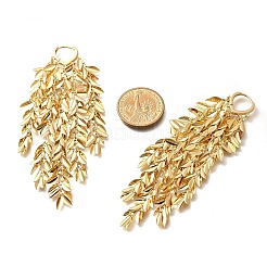 Латунные серьги обруча&nbsp;LS-EJEW-Q013-01G