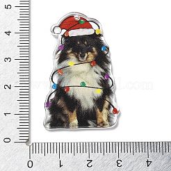 Акриловые подвески на рождественскую тематику FIND-R006-01F