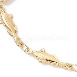 Изготовление браслета-цепочки из латуни AJEW-JB01419