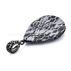 Полимерная глина стразами подвески&nbsp;RB-S056-11A-B