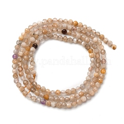 Натуральный персиковый лунный камень G-A276-C12-2mm