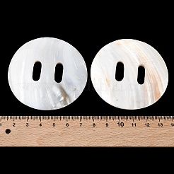 Бусины из натуральных пресноводных ракушек&nbsp;SHEL-L014-02