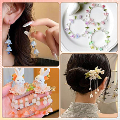 200 шт. прозрачные стеклянные колпачки для бусин&nbsp;GLAA-PA0001-21