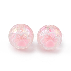 УФ-покрытие Радужные радужные акриловые эмалевые бусины OACR-I003-12B