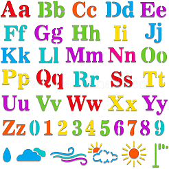 Трафареты для штампов из нержавеющей стали DIY-WH0279-144