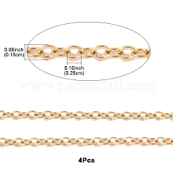 Изготовление ожерелья из 4 цепочки из нержавеющей стали 304&nbsp;STAS-FS0001-81G