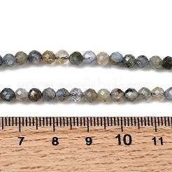 Натуральный кианитовые бисер пряди G-K366-C04-4mm