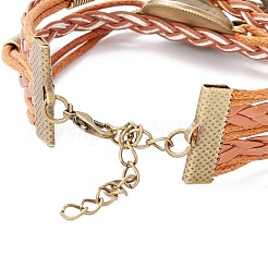 Браслет радужной гордости&nbsp;LS-BJEW-F426-01H