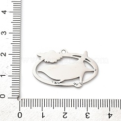 Подвески из нержавеющей стали 304 с эмалью STAS-Z123-01P