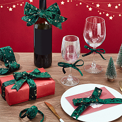 3 рулон 3-х видов полиэстеровой бархатной ленты со звездами OCOR-GA0002-52A