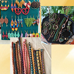 1 рулон экологически чистого корейского вощеного полиэфирного шнура&nbsp;YC-SP0001-03G