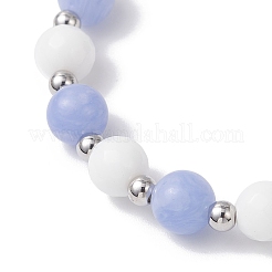 Браслеты с подвесками из листового сплава&nbsp;BJEW-JB12467-01